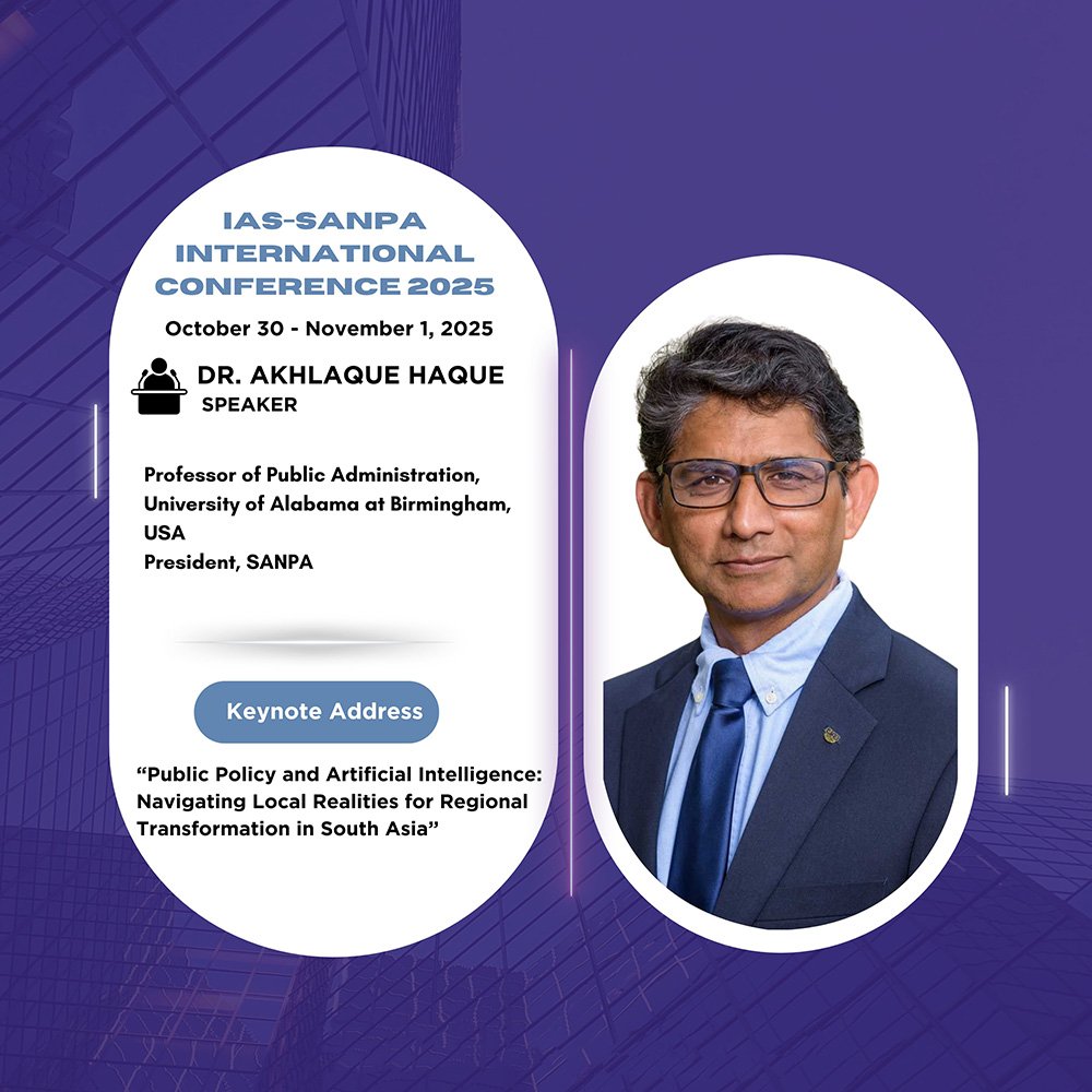 Keynote Speaker - Dr. Akhlaque Haque