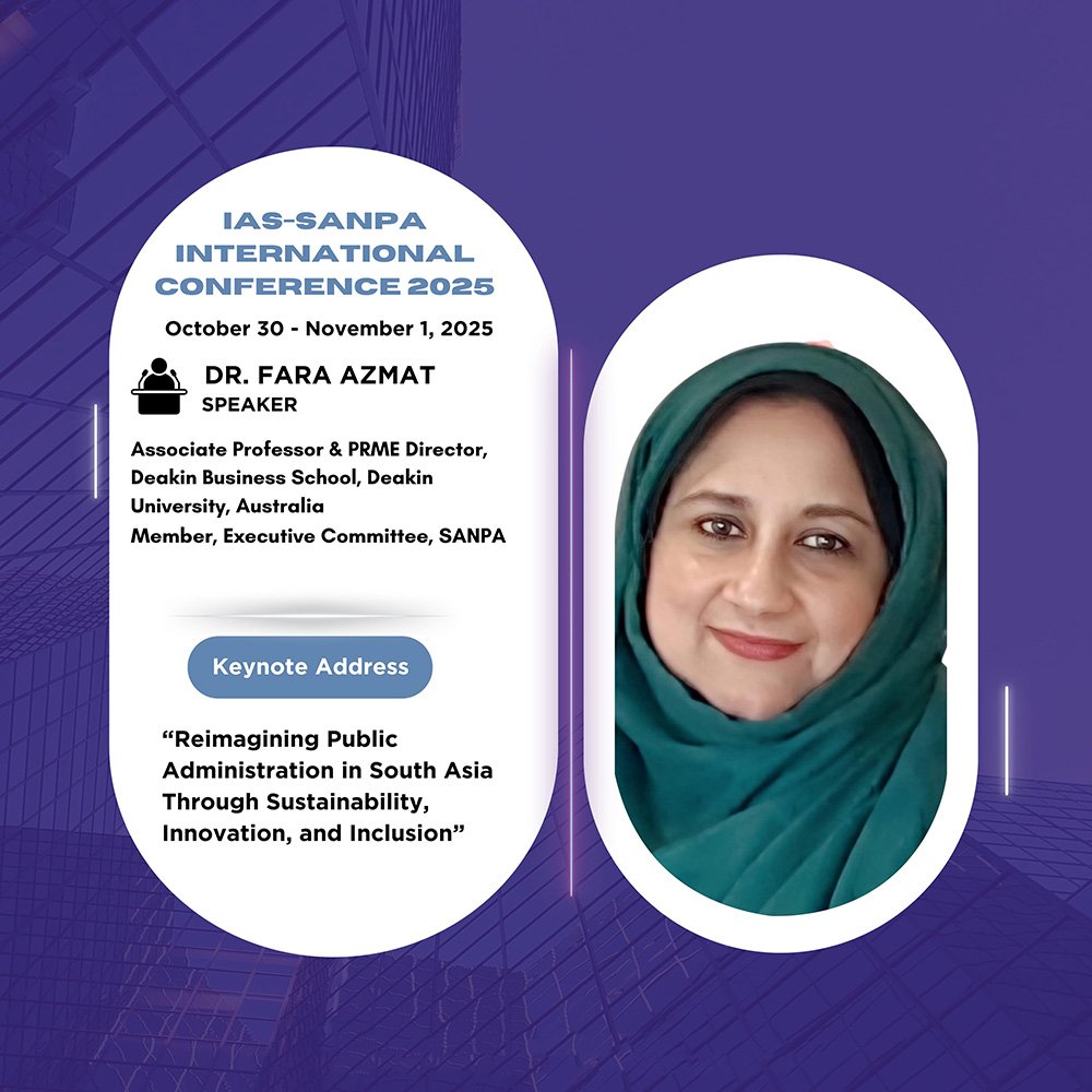 Keynote Speaker - Dr. Fara Azmat